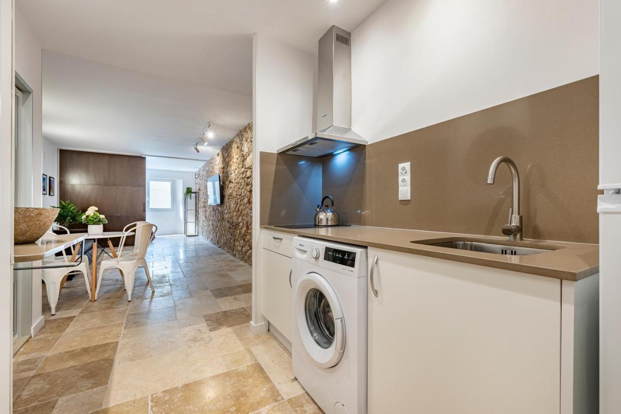 Stone Wall Apartment En Barri Port Maritim تاراغونا المظهر الخارجي الصورة
